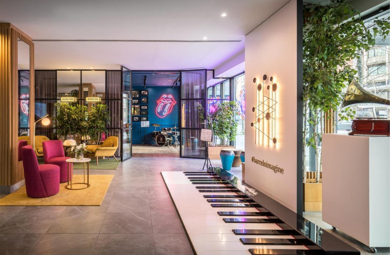 Barcelo Imagine Hotel Madrid Exterior photo The piano keys in the lobby